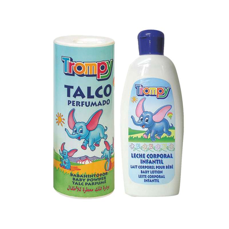 لوسیون کودک ترومپی مدل 8288 به همراه پودر کودک ترومپی مدل 1447