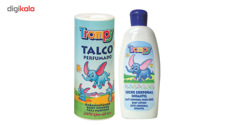 لوسیون کودک ترومپی مدل 8288 به همراه پودر کودک ترومپی مدل 1447