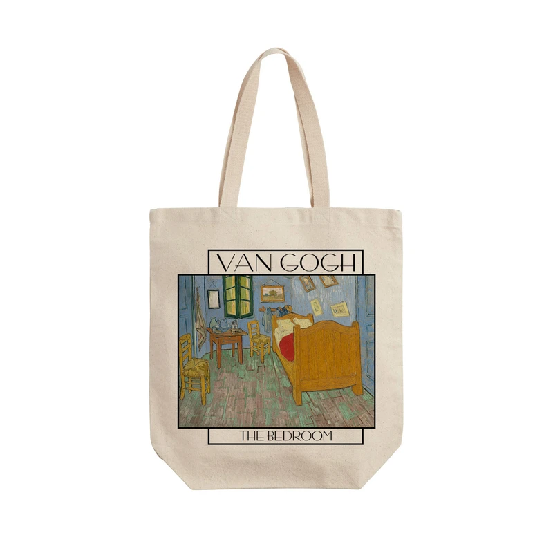 ساک خرید ترمه طراحان ایده مدل اتاق خواب از ونگوگ کد art015 - L