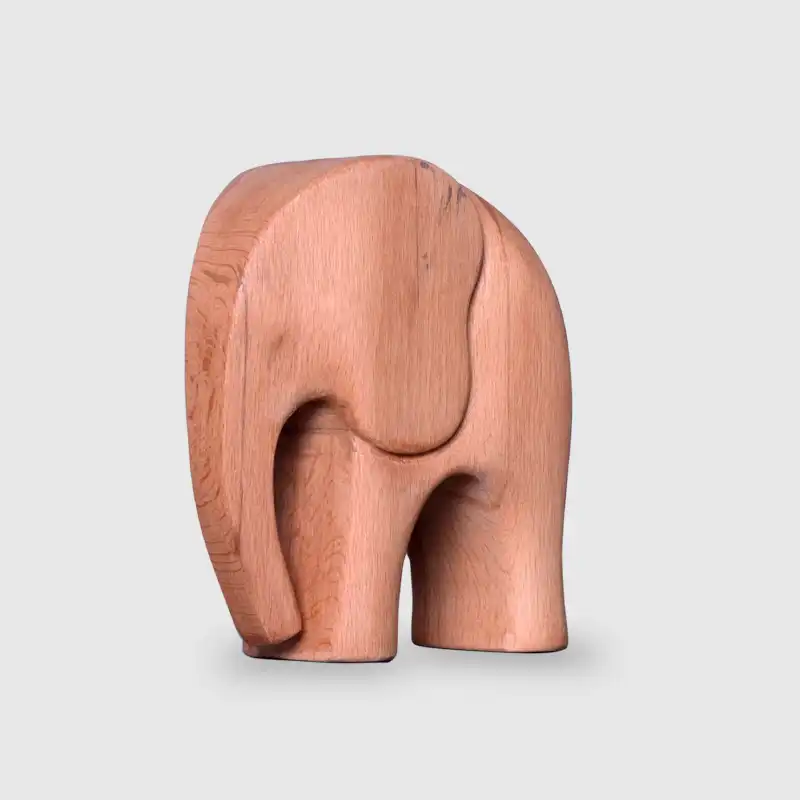 مجسمه چوبی ایبلو مدل فیل کوچک