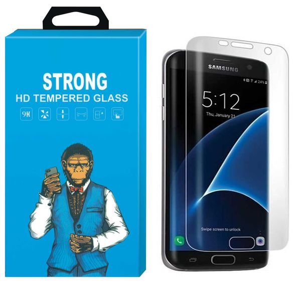 محافظ صفحه نمایش نانو فلکسبل مات مدل Strong Fullcover مناسب برای گوشی سامسونگ گلکسی S7 Edge محافظ صفحه نمایش نانو فلکسبل مات مدل Strong Fullcover مناسب برای گوشی سامسونگ گلکسی S7 Edge