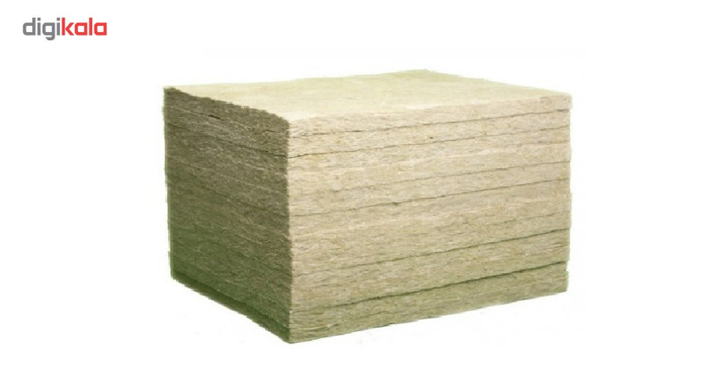 پشم سنگ تخته ای فروشگاه عایق ایران مدل دانسیته 150Kg/m3 ضخامت 5cm بسته 5 عددی 3.60 متر مربع