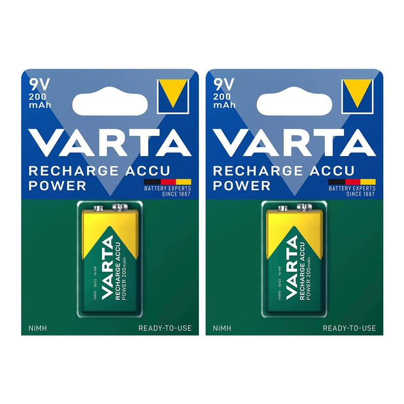 باتری کتابی وارتا مدل accus 200 مجموعه دو عددی