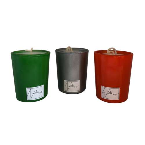 شمع لیوانی معطر مدل رنگی آویمو کد S22