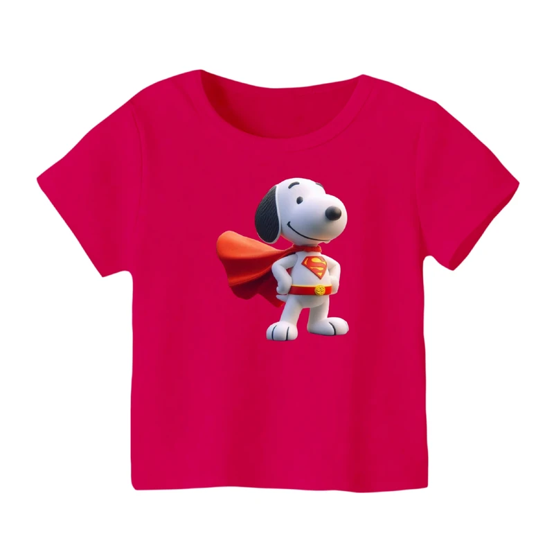 تی شرت آستین کوتاه بچگانه مدل اسنوپی کد ۷۱