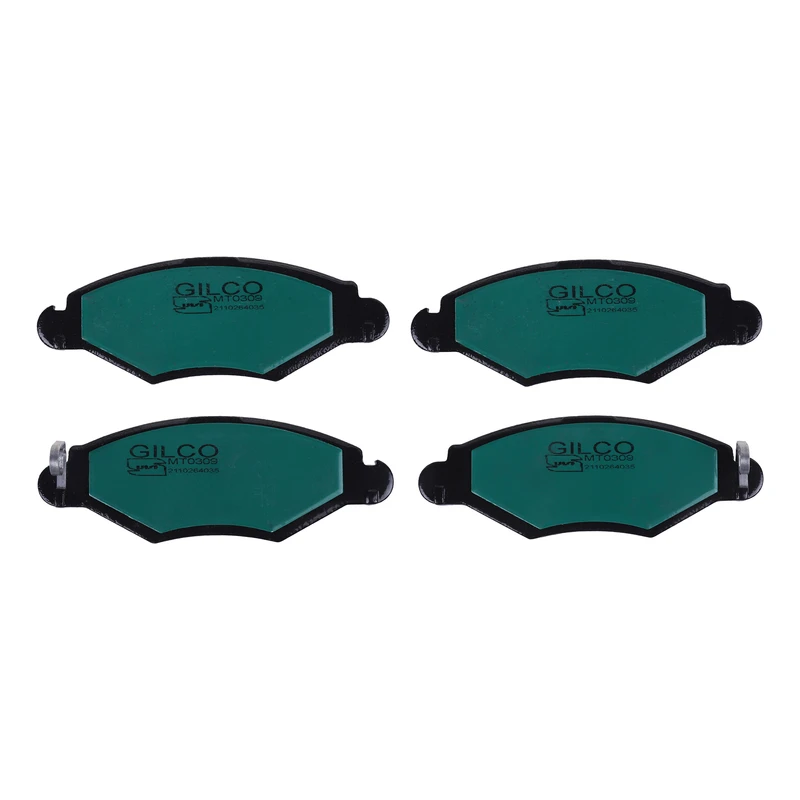 لنت ترمز جلو گیل سو الندان مدل Z 1143 دو جفت مناسب برای پژو 206 تیپ 2،3