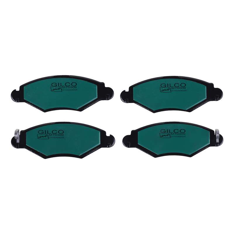 لنت ترمز جلو گیل سو الندان مدل Z 1143 دو جفت مناسب برای پژو 206 تیپ 2،3