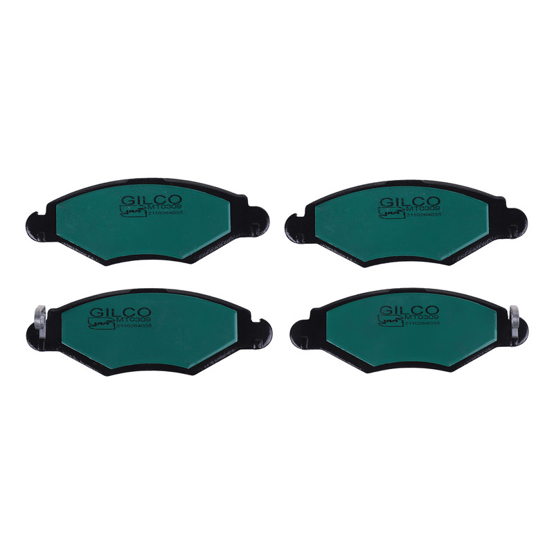 لنت ترمز جلو گیل سو الندان مدل Z 1143 دو جفت مناسب برای پژو 206 تیپ 2،3