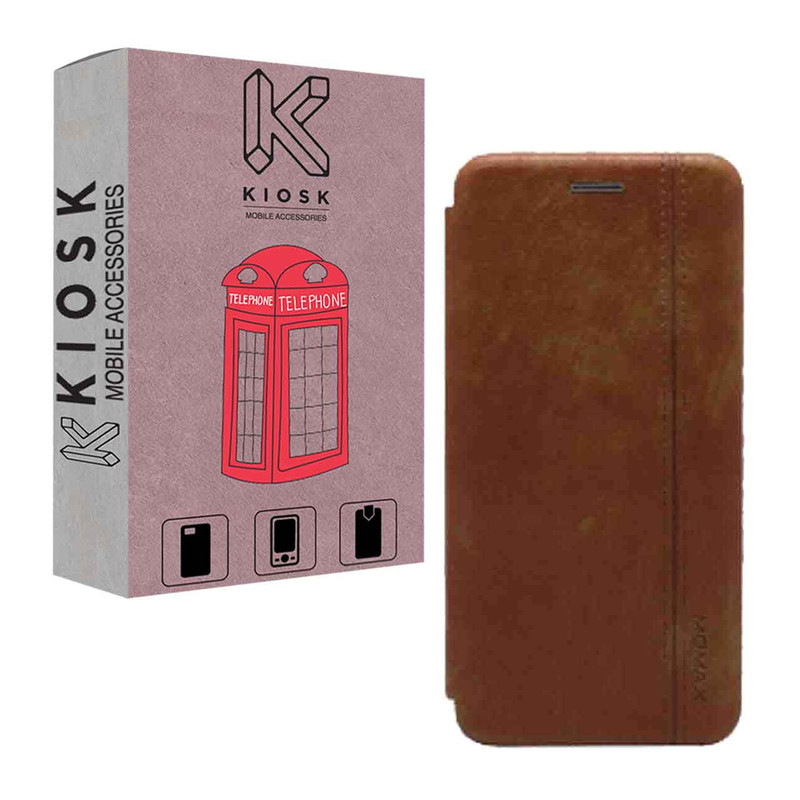  کیف کلاسوری کیوسک مدل KMMX-1 مناسب برای گوشی موبایل سامسونگ Galaxy A7 2018/A750