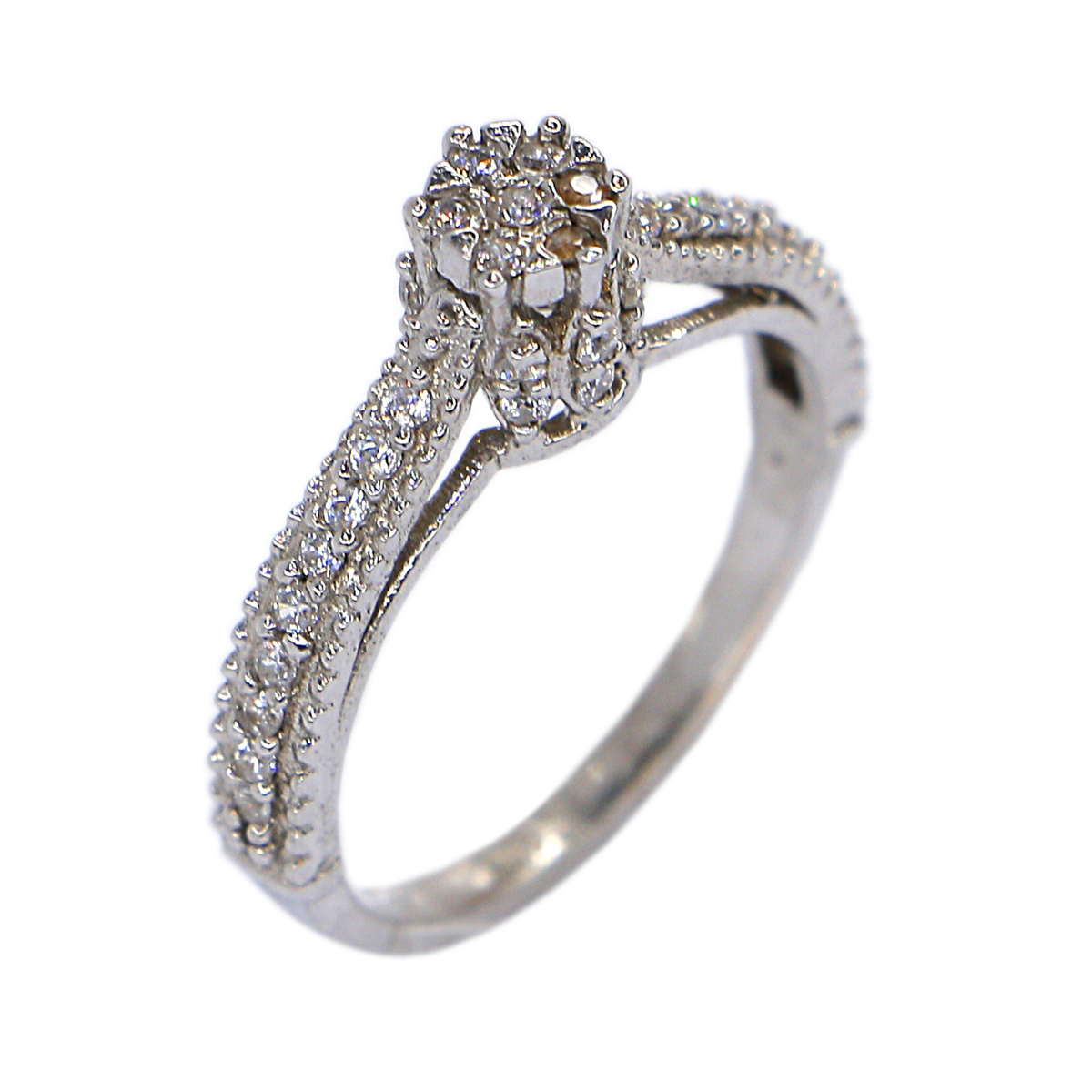 انگشتر نقره زنانه مدل لورا کد RS027