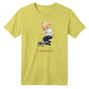 تی شرت آستین کوتاه بچگانه مدل تدی اسکیت