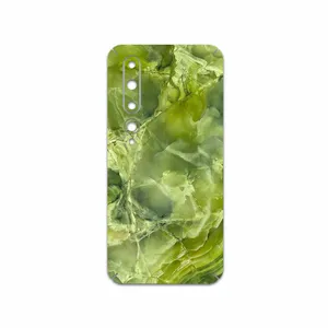 MAHOOT Green Crystal Marble Cover Sticker for Xiaomi Mi 10 5G