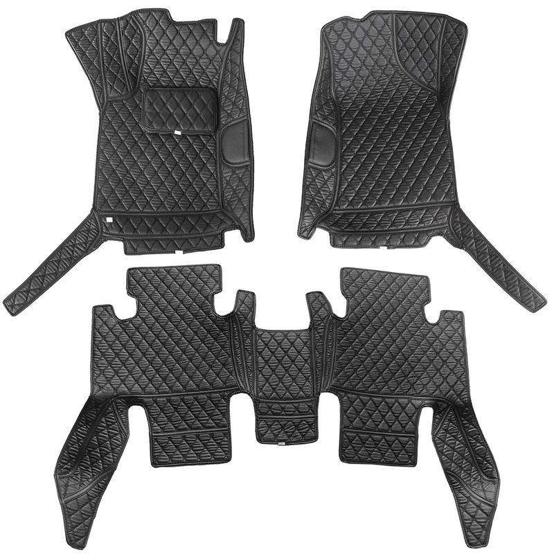 کفپوش 5 بعدی خودرو مدل چرم گلدوزی مناسب برای JMC