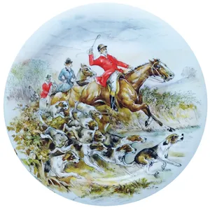  بشقاب دیوار کوب سرامیکی طرح مزرعه کد SP010