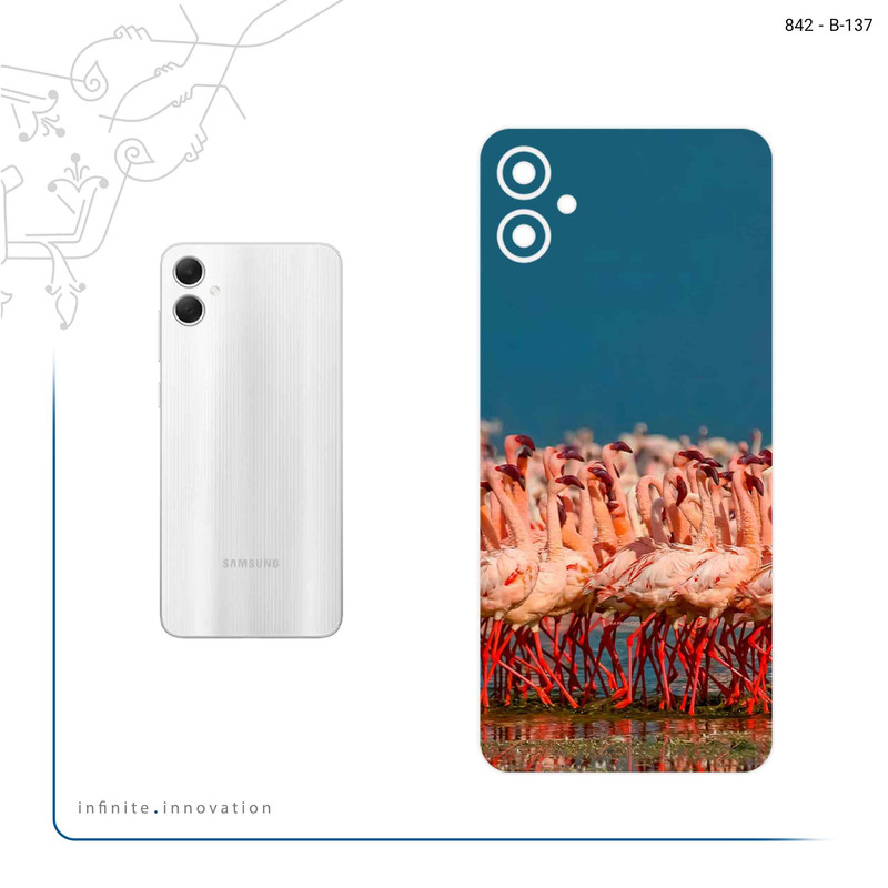 برچسب پوششی ماهوت مدل Flamingo مناسب برای گوشی موبایل سامسونگ Galaxy A05