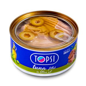 نقد و بررسی کنسرو ماهی فیله تون در روغن زیتون تاپسی - 180 گرم توسط خریداران