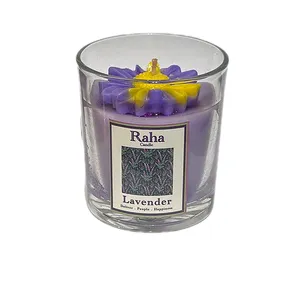 شمع لیوانی لوندر معطر کد 1925