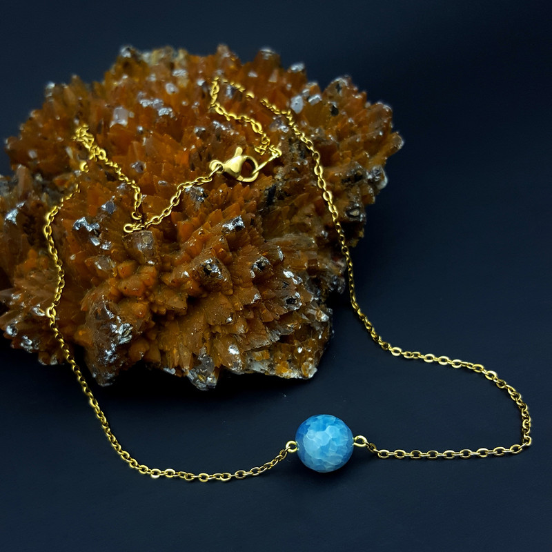 گردنبند دخترانه مدل ماه تولد کد 1