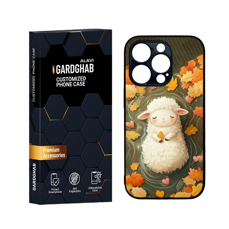 کاور گارد قاب علوی مدل دورژله ای کارتنی و انیمه مناسب برای گوشی موبایل اپل iPhone 14 Pro Max