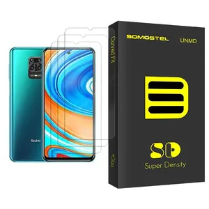 Somastel SD Glass MIX003 Screen Protector For Xiaomi Redmi Note 9 Pro Max Pack Of 3
