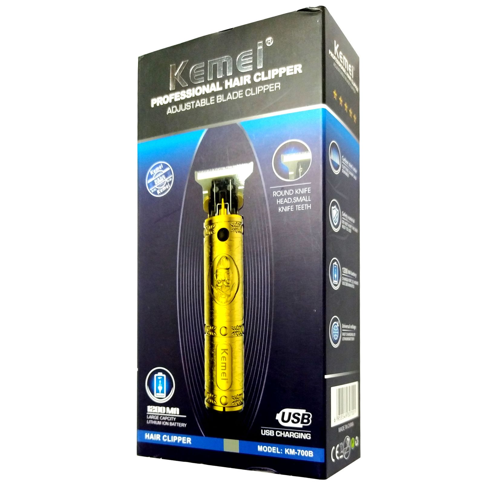 ماشین اصلاح موی صورت و بدن کیمی مدل KM-700B -  - 5