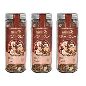 Banibar Hazelnut Chocolate Granola with Nuts Peanuts & Dried Fruit - 350 g 3 Pack
