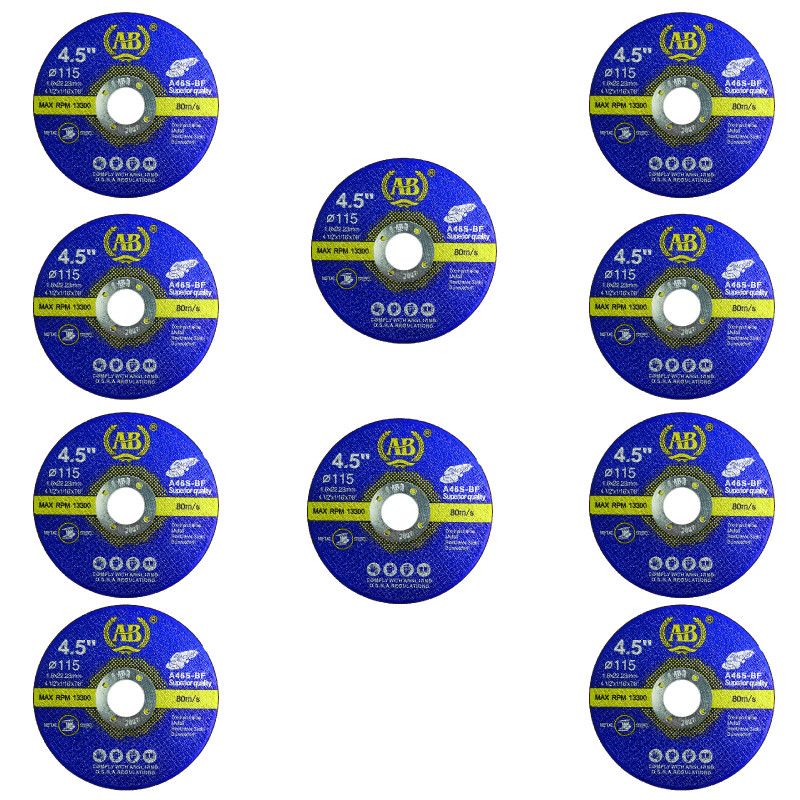 مینی صفحه برش استیل مدل AB 115x1.6 بسته 10 عددی