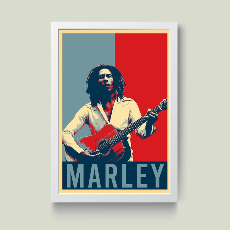 تابلو مدل باب مارلی Bob marly کدS1509-w