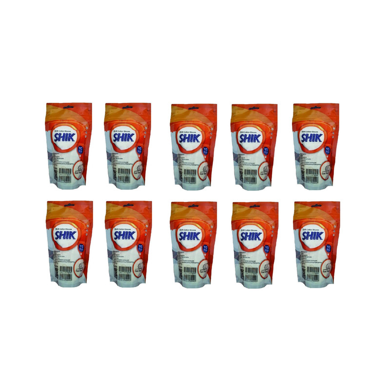 دستکش لاتکس شیک کد DL1001 سایز لارج بسته 10 عددی