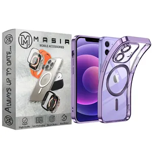 Masir Magsafe Magnetic Electroplating Cover suitable for Apple Iphone 12