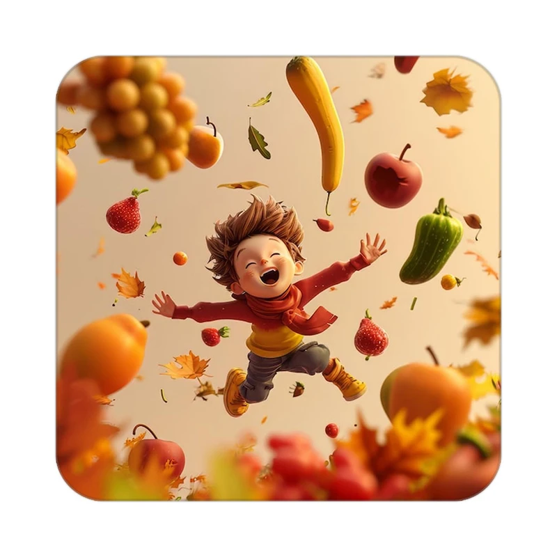 زیر لیوانی کاکتی طرح میوه مدل mp22722