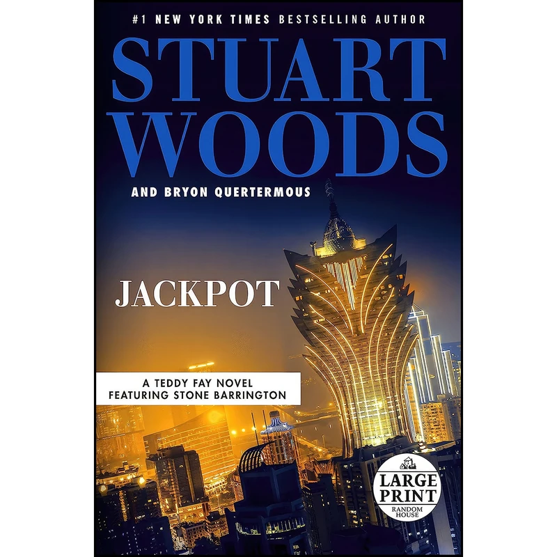 کتاب Jackpot  اثر Stuart Woods and Bryon Quertermous انتشارات Random House Large Print