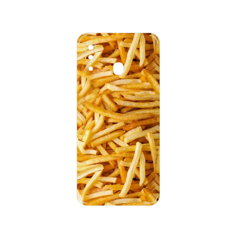 برچسب پوششی ماهوت مدل French fries مناسب برای گوشی موبایل سامسونگ Galaxy A20e