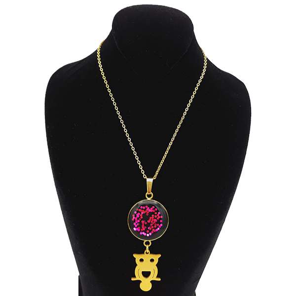 گردنبند دخترانه کد bf504 گردنبند دخترانه کد bf504