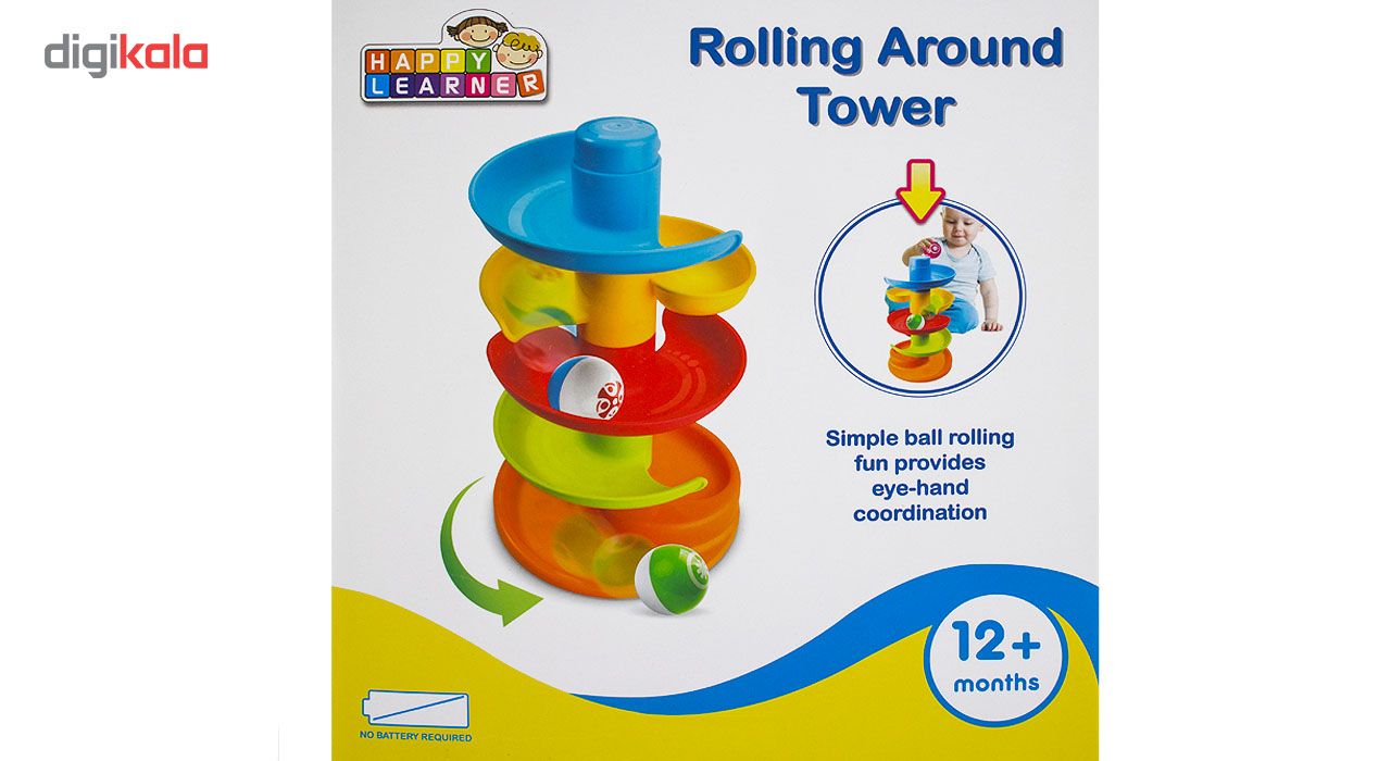 بازی آموزشی هپی لرنر مدلRolling Around Tower