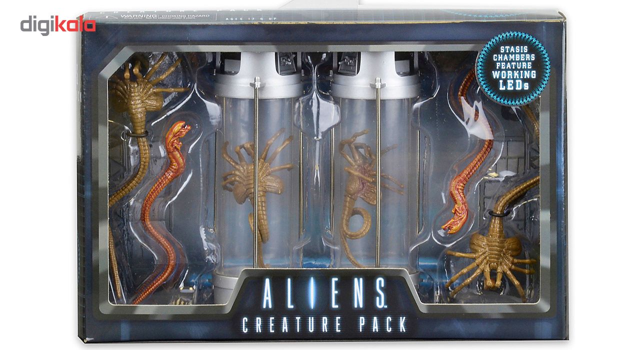اکشن فیگور نکا سری Aliens مدل 30th Anniversary Alien Deluxe Creature Pack 