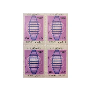 تمبر یادگاری مدل توروس مجموعه 4 عددی