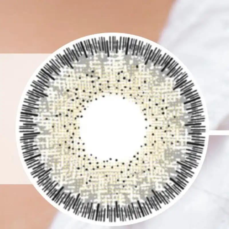 لنز چشم رویال ویژن کد 347 رنگ دور دار خاکستری سبز متوسط