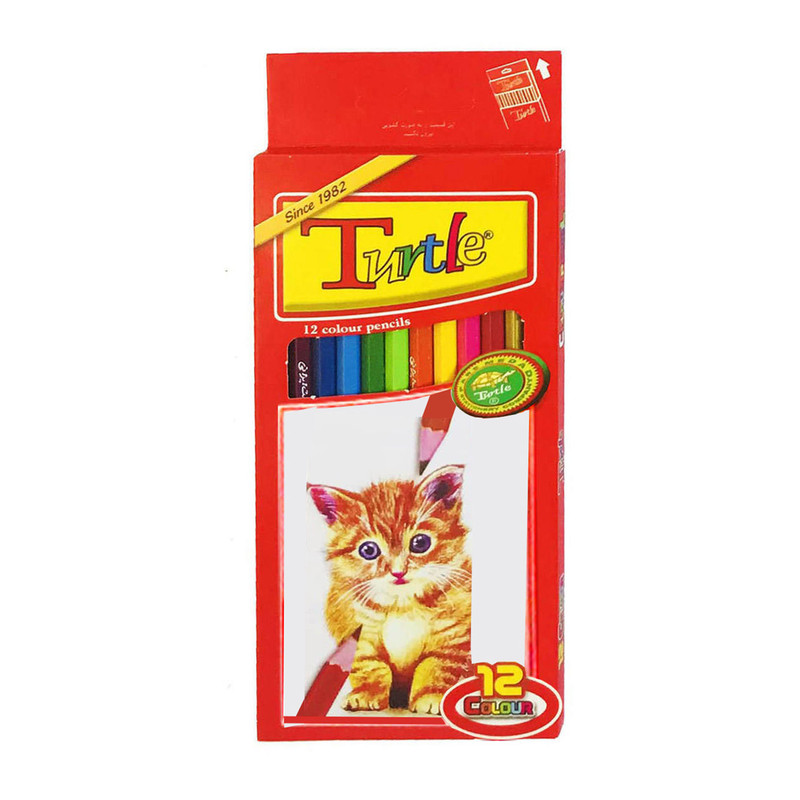 مداد رنگی 12 رنگ لاک پشت ایرانی کد 3