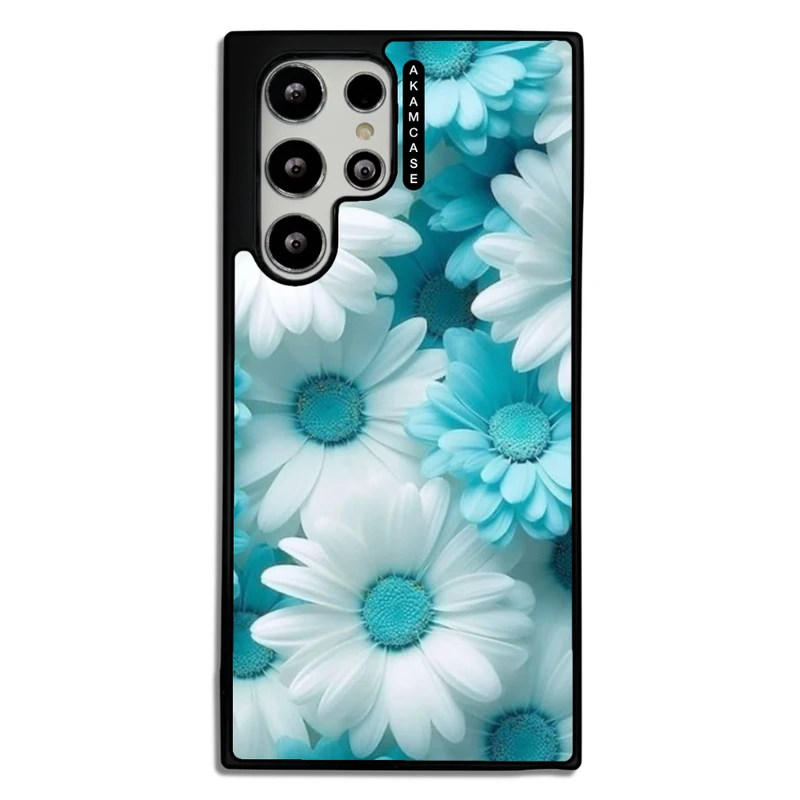 کاور آکام مدل AMC-WSGS22U-FLOWERS-43 مناسب برای گوشی موبایل سامسونگ Galaxy S22 Ultra