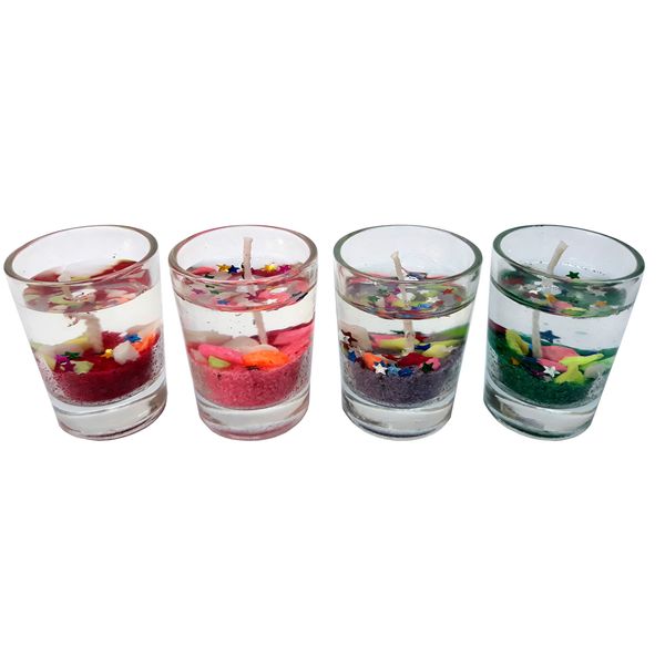 شمع کیمیا مدل سنگریزه رنگی بسته 4 عددی شمع کیمیا مدل سنگریزه رنگی بسته 4 عددی