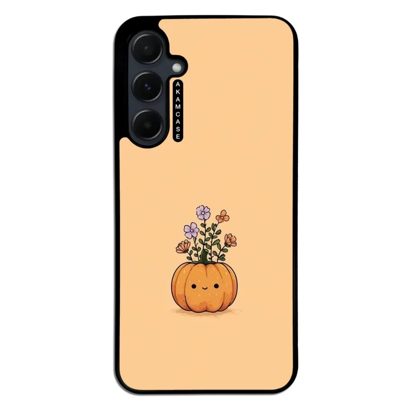 کاور آکام مدل AMC-WSGA55-PUMPKIN-19 مناسب برای گوشی موبایل سامسونگ Galaxy A55