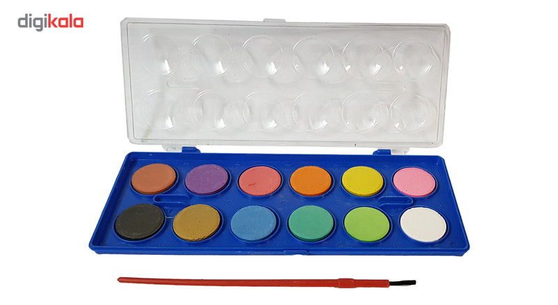 آبرنگ 12 رنگ دیو مدل 2816 آبرنگ 12 رنگ دیو مدل 2816