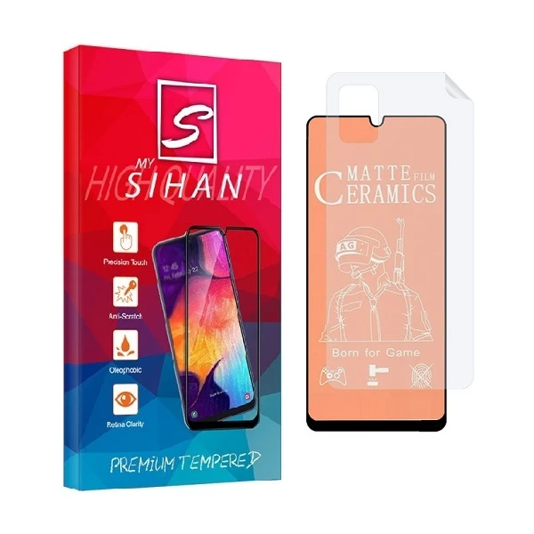 محافظ صفحه نمایش مات مای سیحان مدل 2CMN مناسب برای گوشی موبایل سامسونگ Galaxy A31 به همراه محافظ پشت گوشی