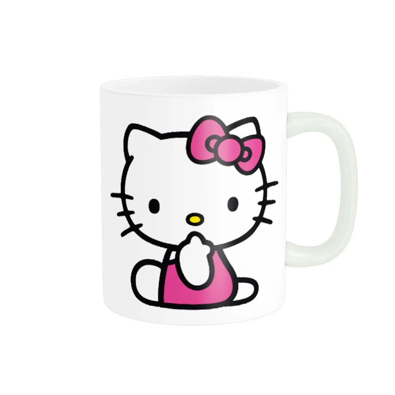 ماگ پاد آفرین طرح کارتون هلو کیتی hello kitty کد 3153