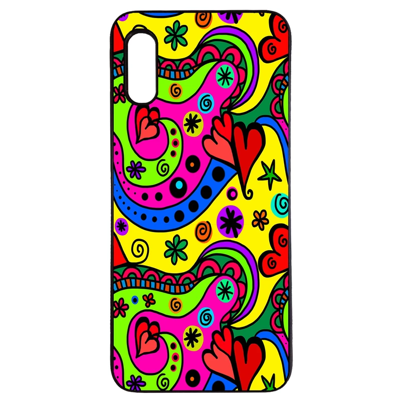 کاور گالری وبفر طرح رنگارنگ مناسب برای گوشی موبایل شیائومی redmi 9a