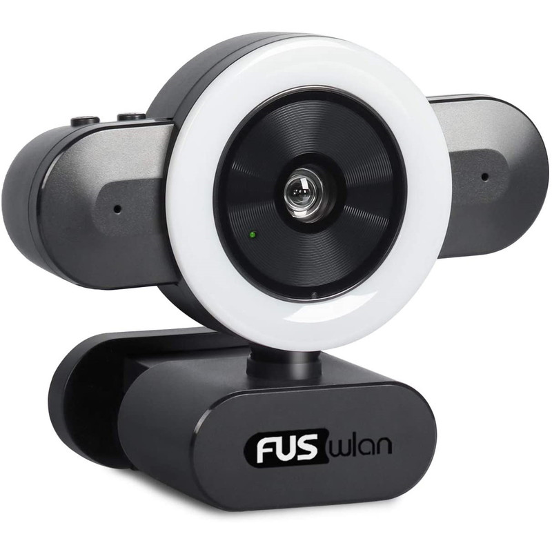 وب کم فوس لان مدل 2K Streaming with Ring Light