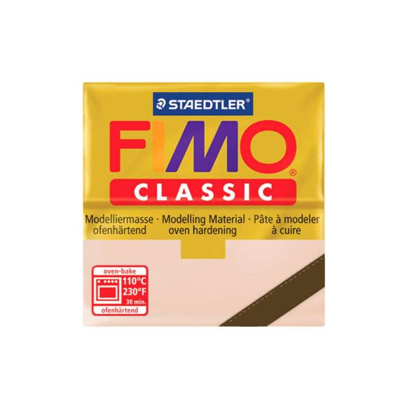 خمیر مجسمه سازی استدلر مدل FIMO CLASSIC کد FLESH 02