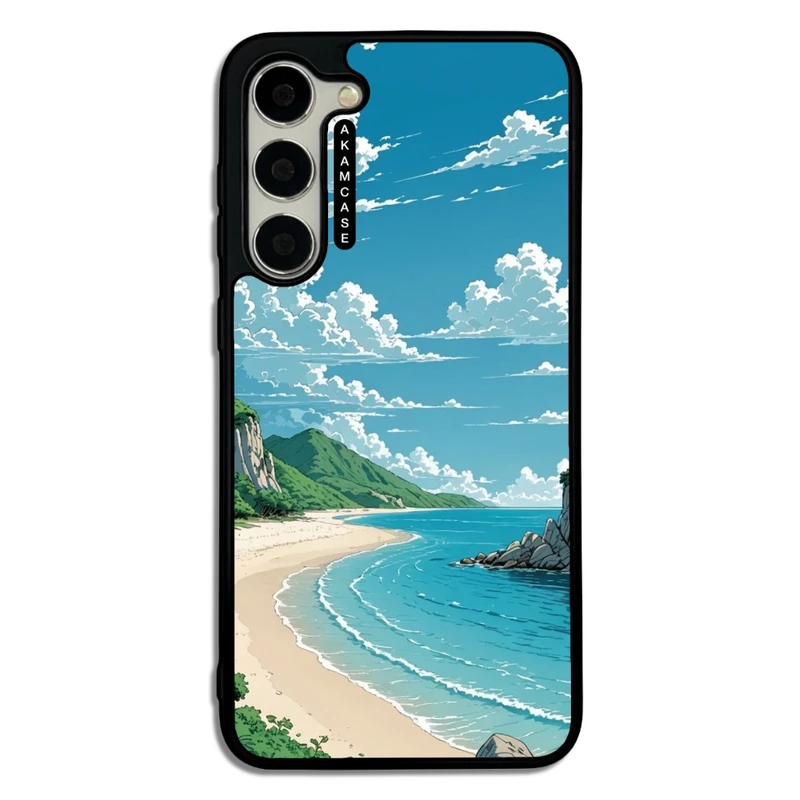 کاور آکام مدل AMC-WSGS23P-NATURE-20 مناسب برای گوشی موبایل سامسونگ Galaxy S23 Plus