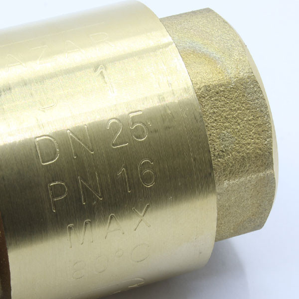 شیر یکطرفه خودکار فنری آذر مدل 1in